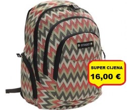 Ruksak STREET Canvas ZIGZAG